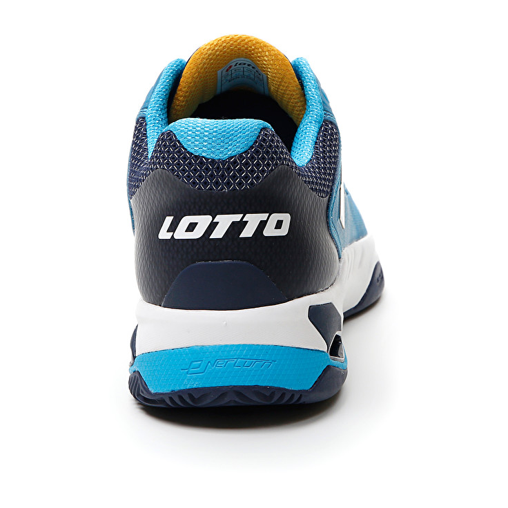 Men Lotto Mirage 100 Cly Tennis Shoes Blue / Navy / Blue | 52487-JTYE