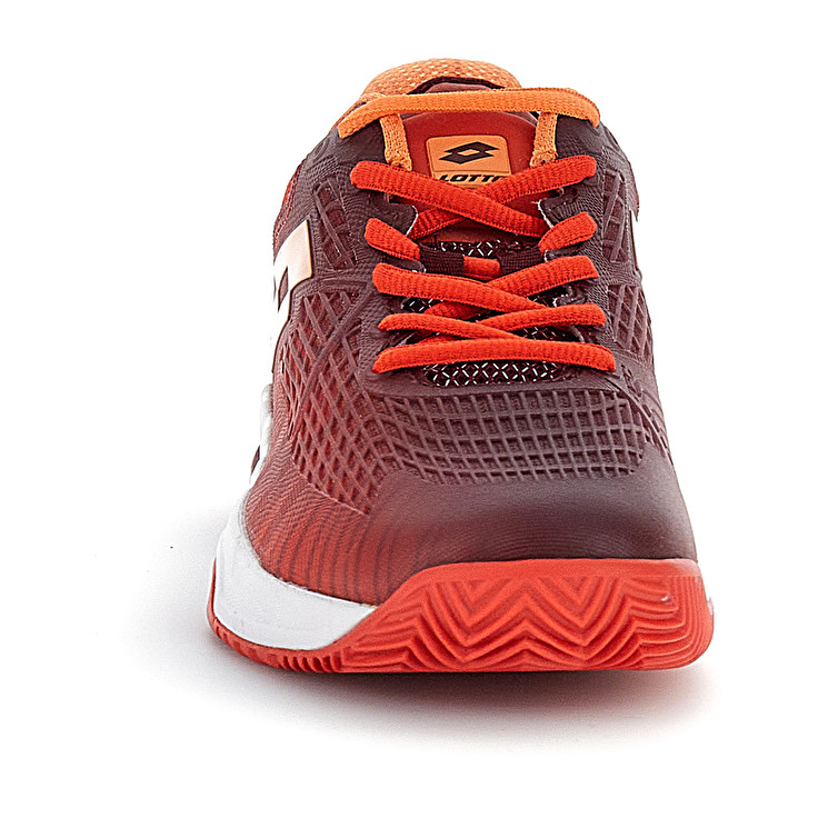 Men Lotto Mirage 100 Ii Cly Tennis Shoes Red / Brown / Red / Pink | 95021-JRHQ