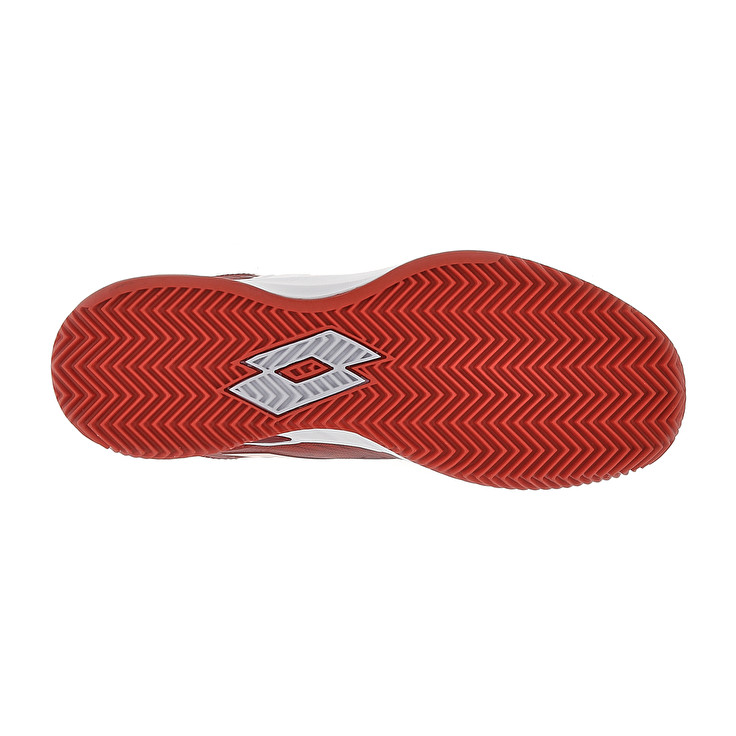 Men Lotto Mirage 100 Ii Cly Tennis Shoes Red / Brown / Red / Pink | 95021-JRHQ