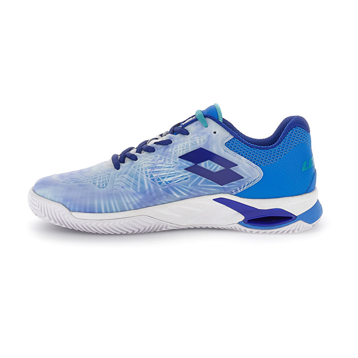 Men Lotto Mirage 100 Ii Prt Cly Tennis Shoes Blue | 40129-MLNP