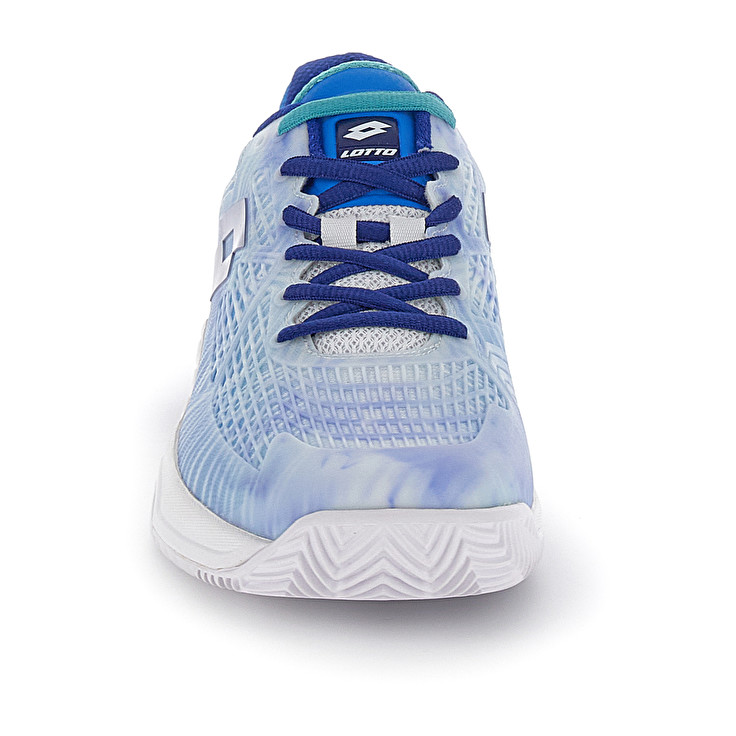 Men Lotto Mirage 100 Ii Prt Cly Tennis Shoes Blue | 40129-MLNP