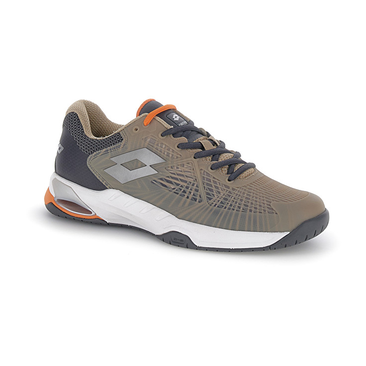 Men Lotto Mirage 100 Ii Spd Tennis Shoes Grey | 75628-VUXW