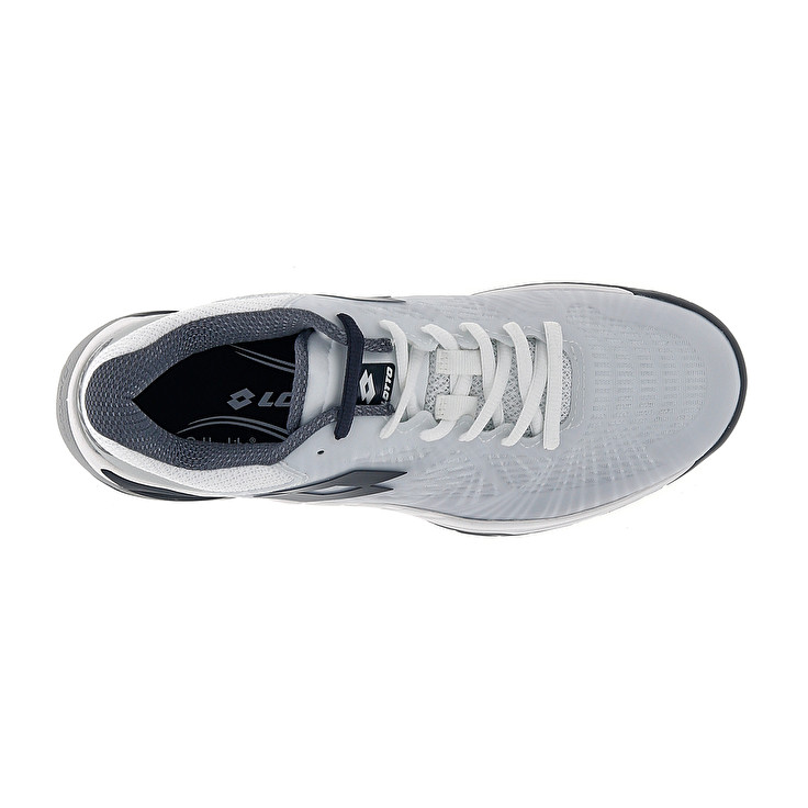 Men Lotto Mirage 100 Ii Spd Tennis Shoes White / Grey | 04712-BEXF