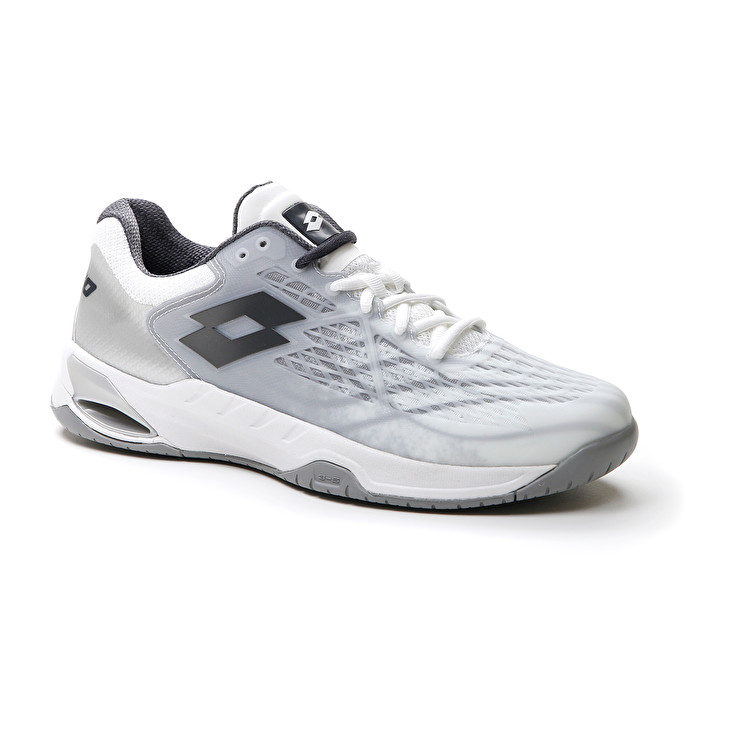 Men Lotto Mirage 100 Spd Tennis Shoes White / Silver | 98350-EIBK