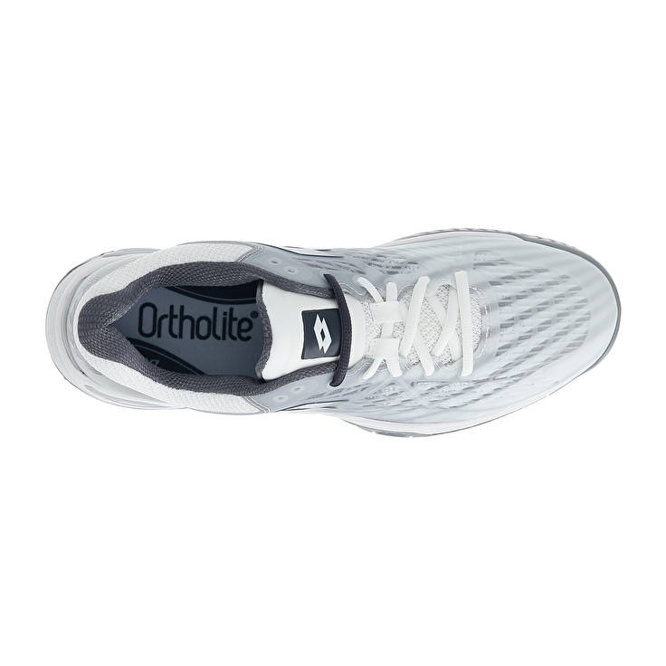 Men Lotto Mirage 100 Spd Tennis Shoes White / Silver | 98350-EIBK