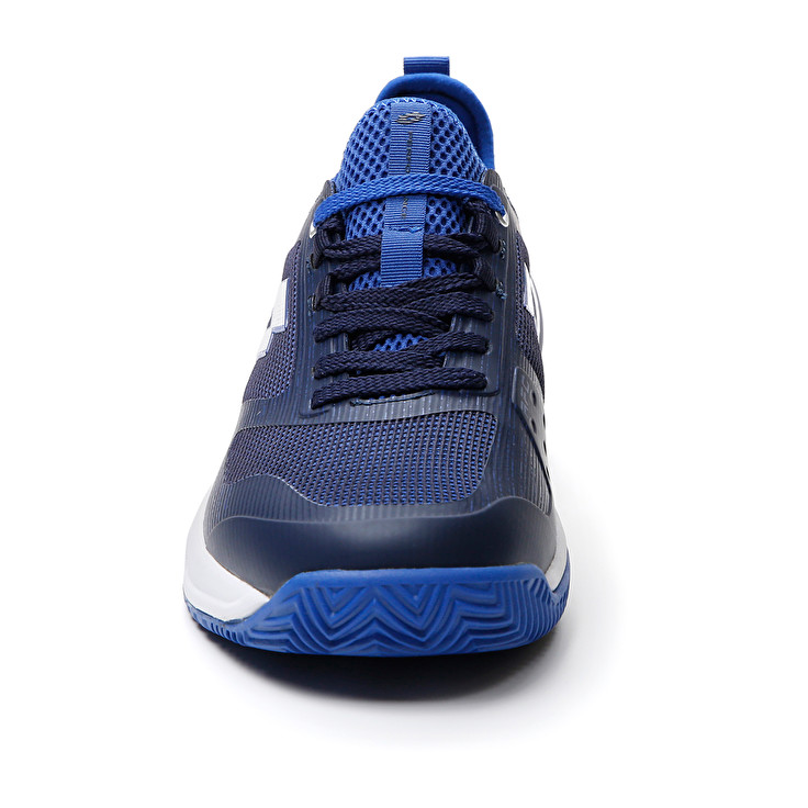 Men Lotto Mirage 200 Cly Tennis Shoes Navy / Blue / White / Blue | 09368-OLNE