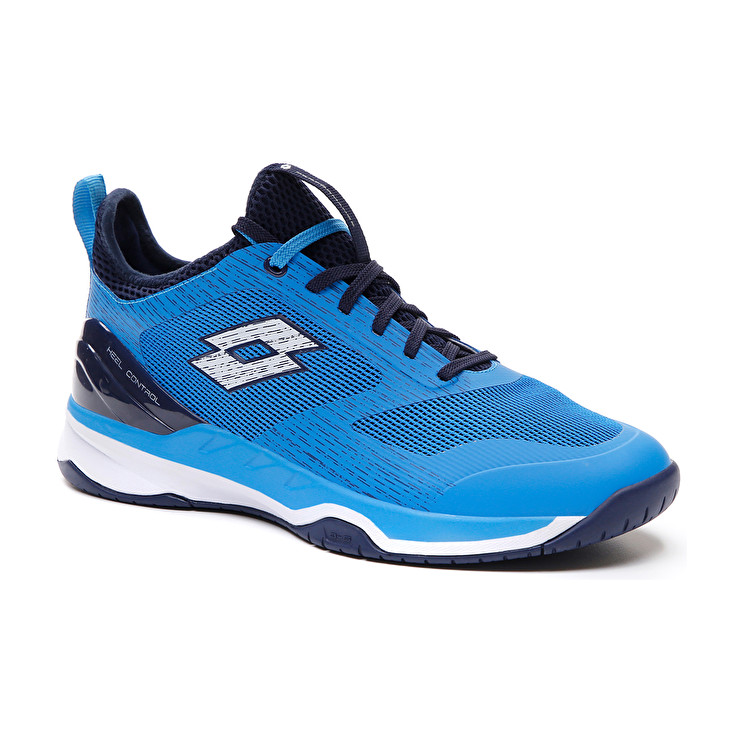 Men Lotto Mirage 200 Spd Tennis Shoes Blue / White / Navy / Blue | 17648-SEFT