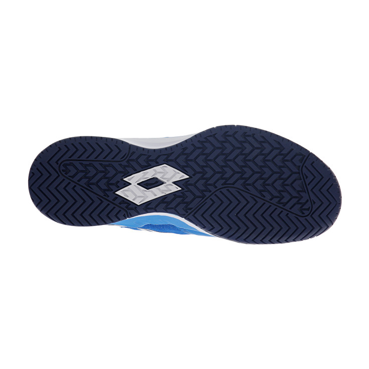 Men Lotto Mirage 200 Spd Tennis Shoes Blue / White / Navy / Blue | 17648-SEFT