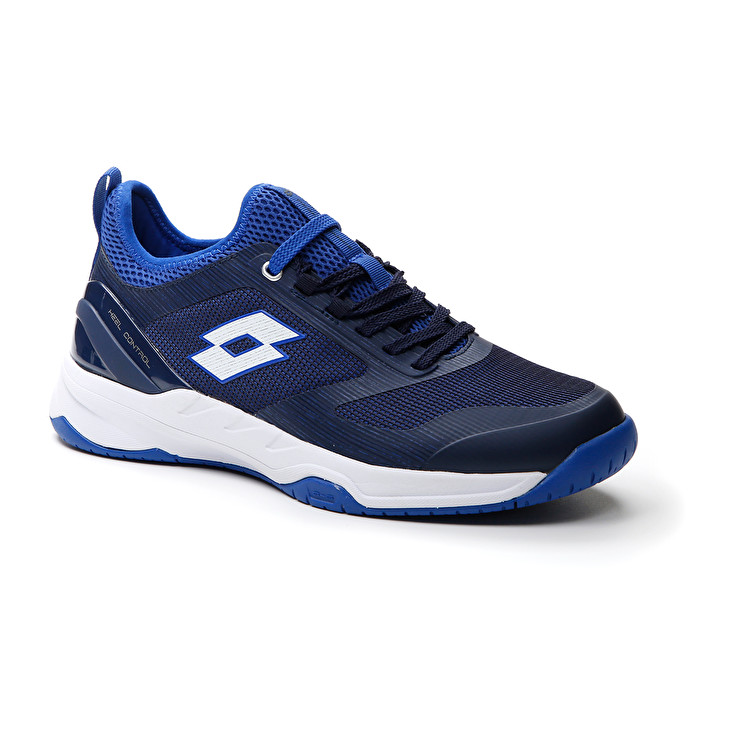 Men Lotto Mirage 200 Spd Tennis Shoes Navy / Blue / White / Blue | 05136-CDYS