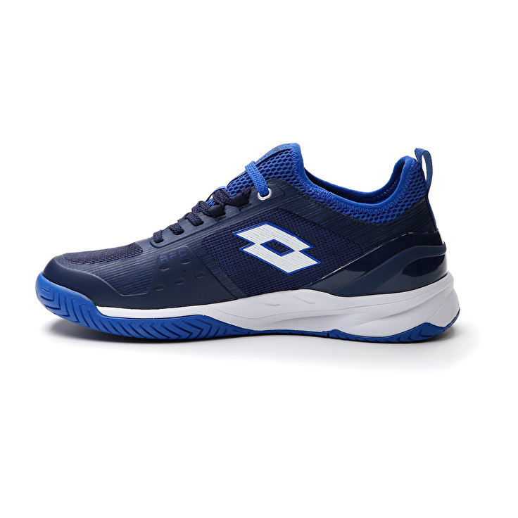 Men Lotto Mirage 200 Spd Tennis Shoes Navy / Blue / White / Blue | 05136-CDYS