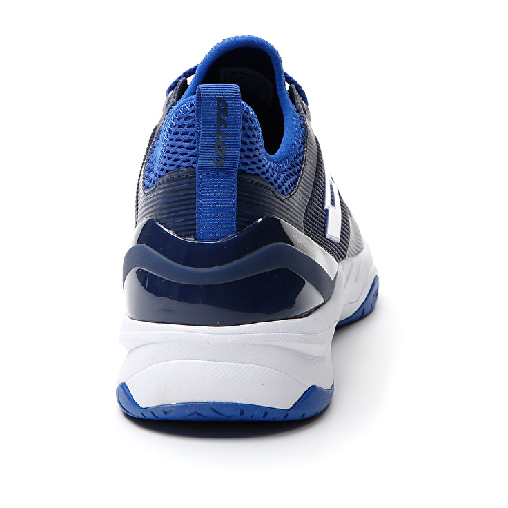 Men Lotto Mirage 200 Spd Tennis Shoes Navy / Blue / White / Blue | 05136-CDYS