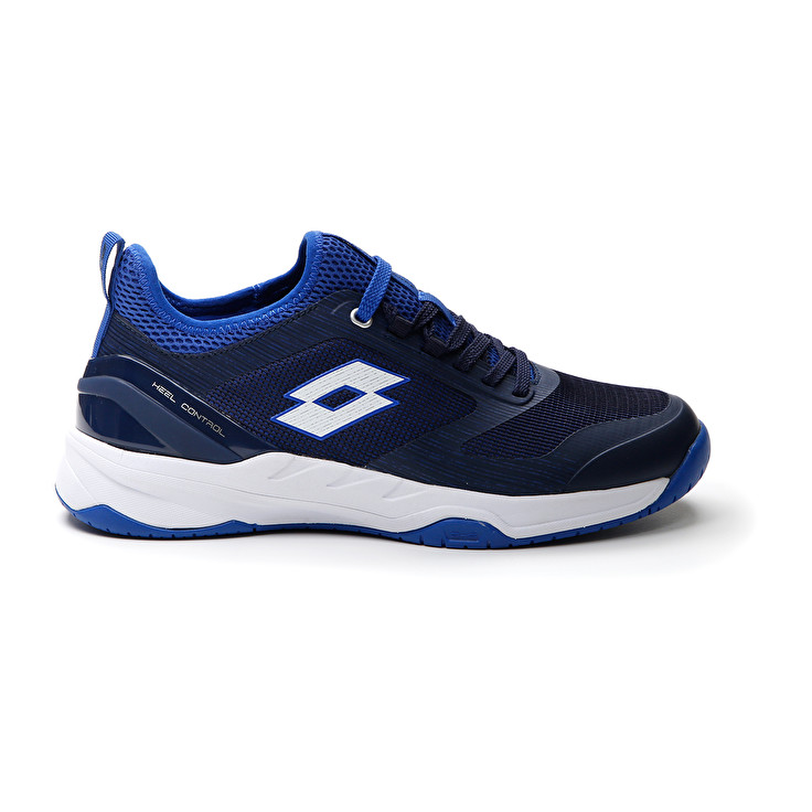 Men Lotto Mirage 200 Spd Tennis Shoes Navy / Blue / White / Blue | 05136-CDYS