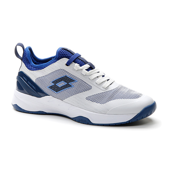 Men Lotto Mirage 200 Spd Tennis Shoes White / Blue / Royal | 28390-VESL