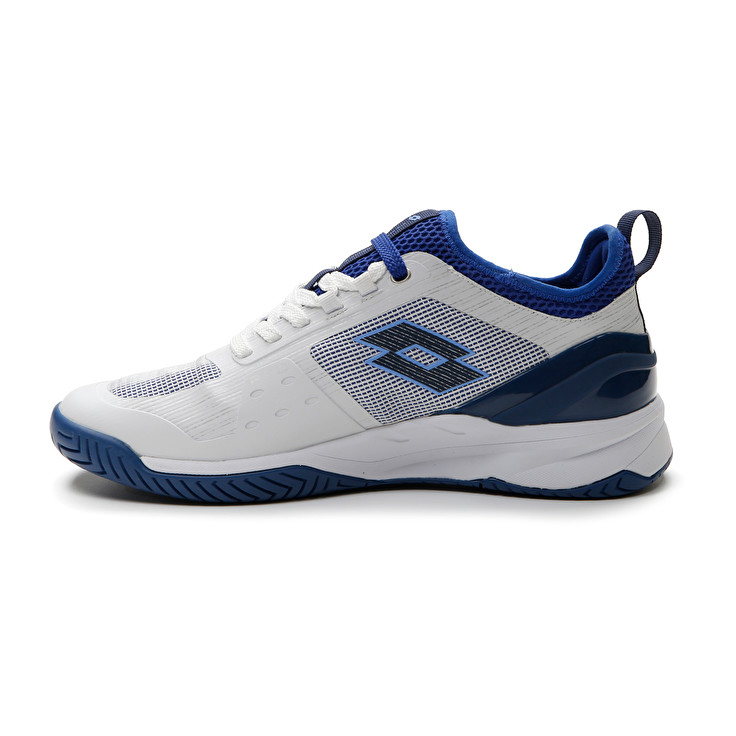 Men Lotto Mirage 200 Spd Tennis Shoes White / Blue / Royal | 28390-VESL