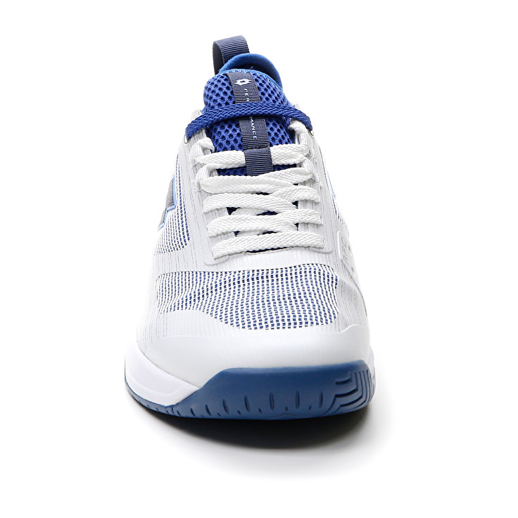 Men Lotto Mirage 200 Spd Tennis Shoes White / Blue / Royal | 28390-VESL