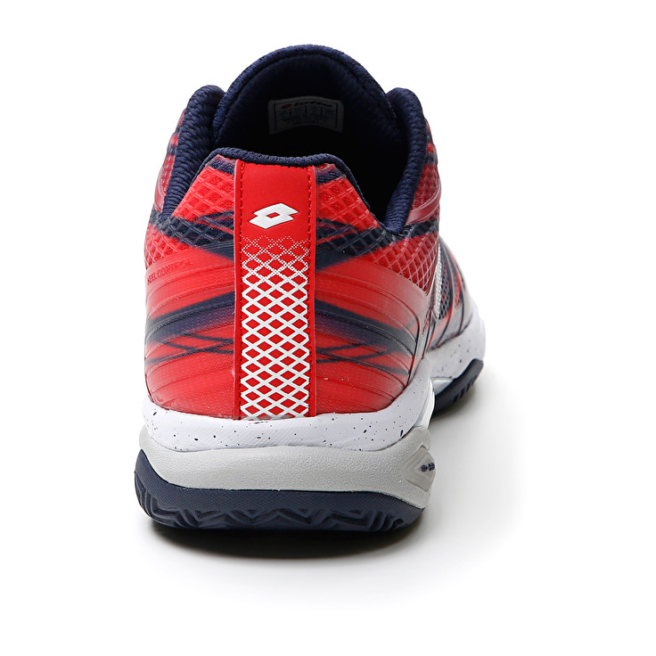 Men Lotto Mirage 300 Cly Tennis Shoes Navy / Blue / White / Red | 58706-FOYG