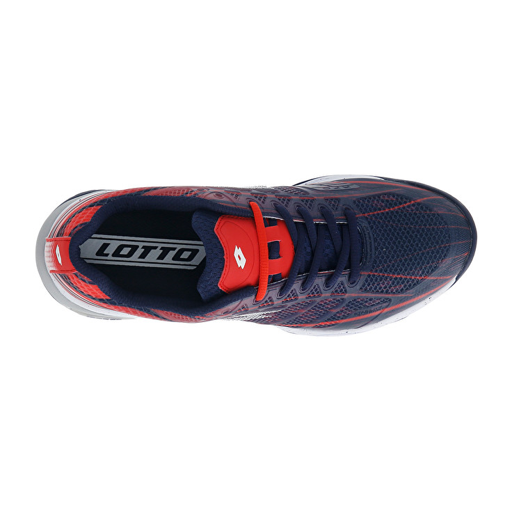 Men Lotto Mirage 300 Cly Tennis Shoes Navy / Blue / White / Red | 58706-FOYG