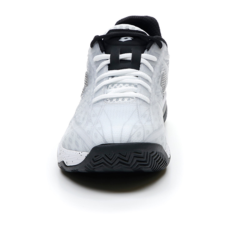 Men Lotto Mirage 300 Cly Tennis Shoes White / Black / Grey | 71825-JUDN