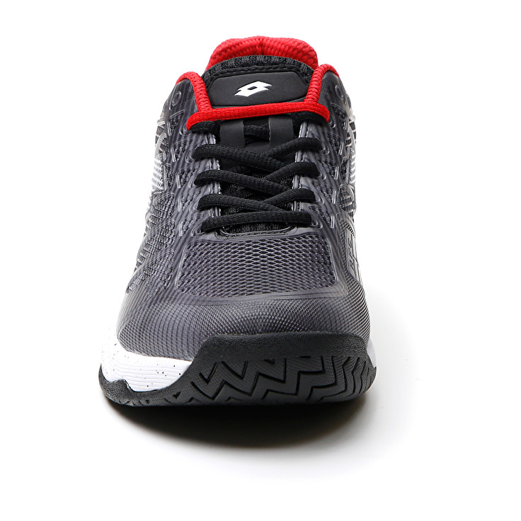 Men Lotto Mirage 300 Iii Spd Tennis Shoes Black / White / Red | 49510-PFLT
