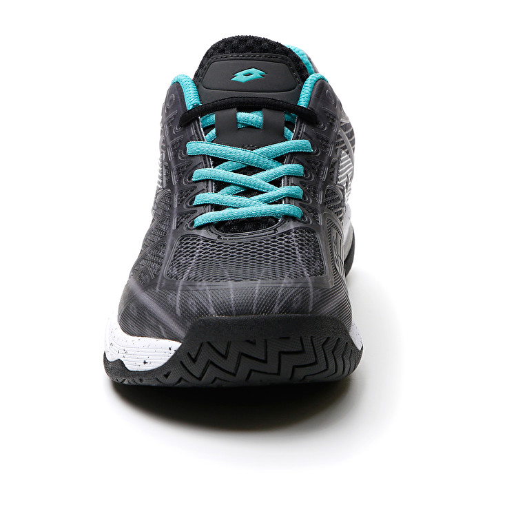 Men Lotto Mirage 300 Spd Tennis Shoes Black / White / Green | 78345-FMJO