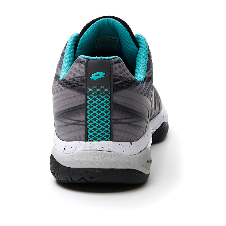 Men Lotto Mirage 300 Spd Tennis Shoes Black / White / Green | 78345-FMJO