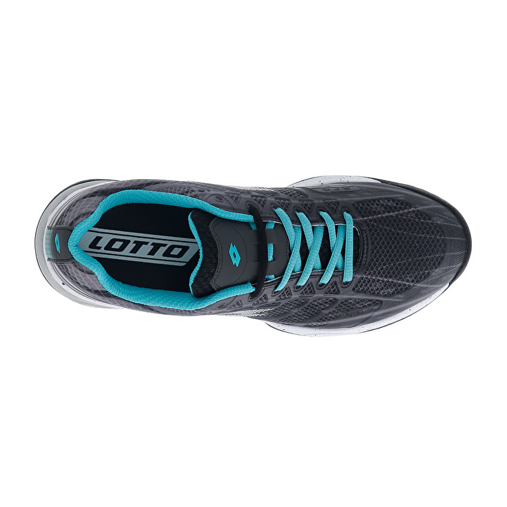 Men Lotto Mirage 300 Spd Tennis Shoes Black / White / Green | 78345-FMJO