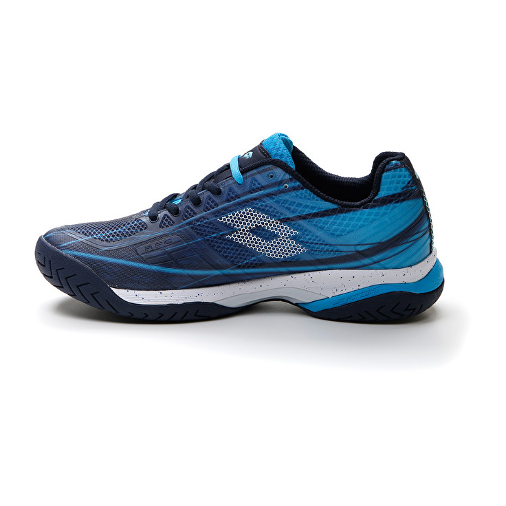 Men Lotto Mirage 300 Spd Tennis Shoes Navy / Blue / White / Blue | 06423-NQSR