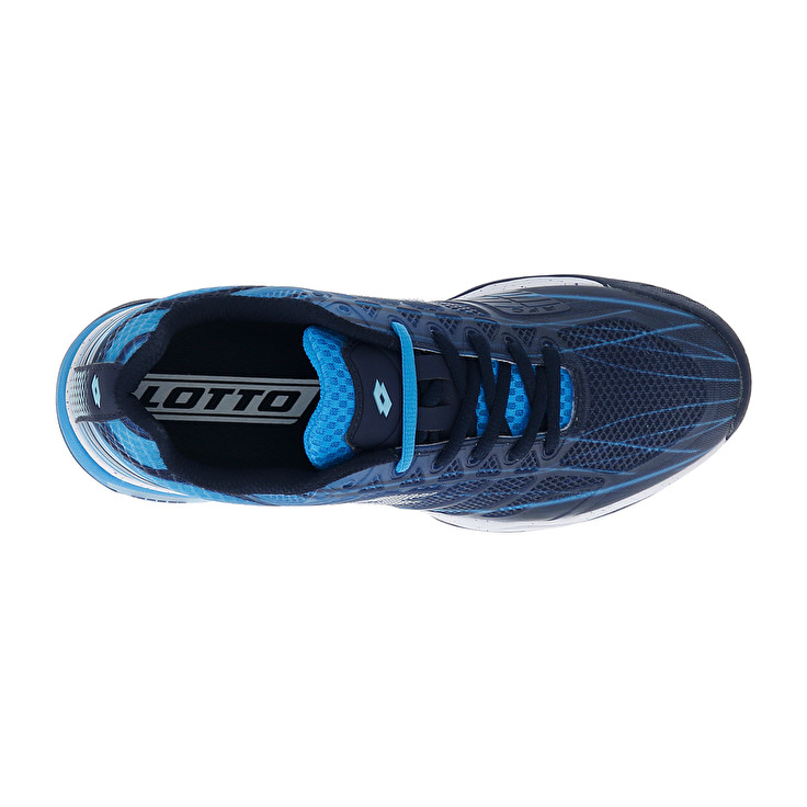 Men Lotto Mirage 300 Spd Tennis Shoes Navy / Blue / White / Blue | 06423-NQSR