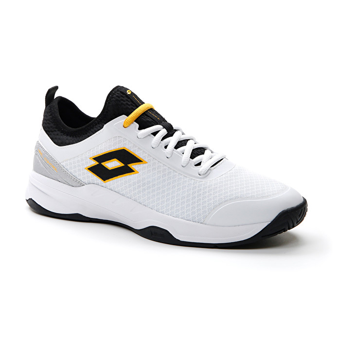 Men Lotto Mirage 500 Ii Alr Tennis Shoes White / Black | 93751-OHEL