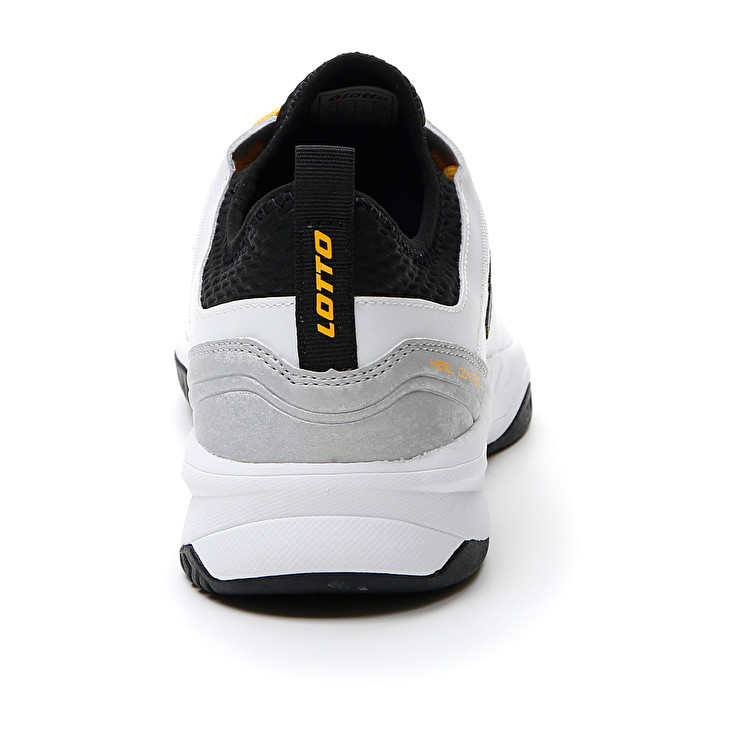 Men Lotto Mirage 500 Ii Alr Tennis Shoes White / Black | 93751-OHEL