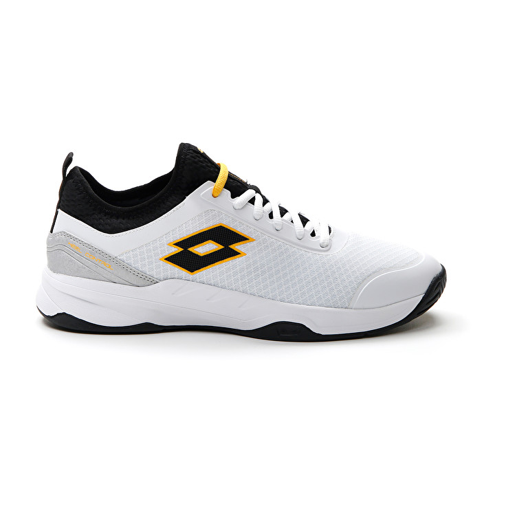 Men Lotto Mirage 500 Ii Alr Tennis Shoes White / Black | 93751-OHEL