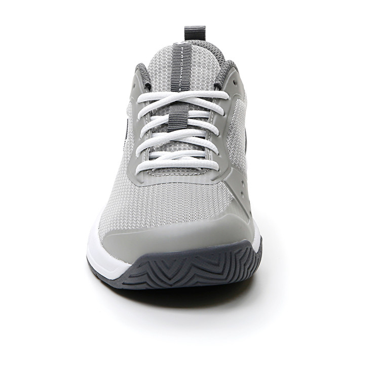 Men Lotto Mirage 600 Alr Tennis Shoes Grey / Grey / White | 92137-HYXA