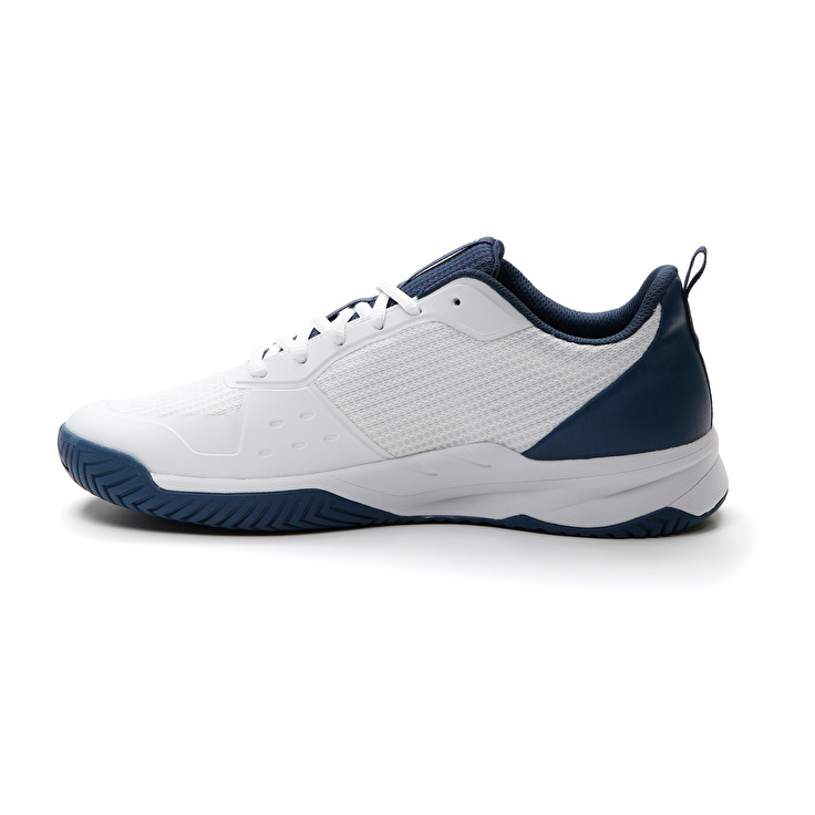 Men Lotto Mirage 600 Alr Tennis Shoes White / Dark / Blue / Light | 70836-AGKO