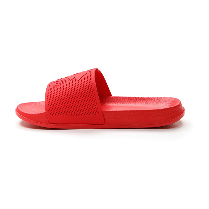 Men Lotto Moku Ii Slippers Red | 14032-WYJT