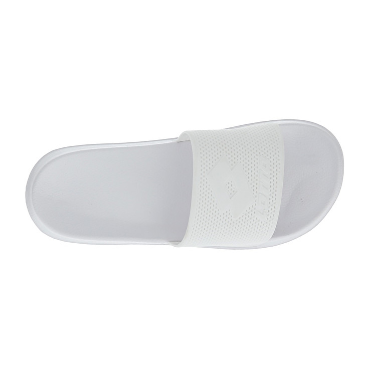 Men Lotto Moku Ii Slippers White | 31820-TFRH