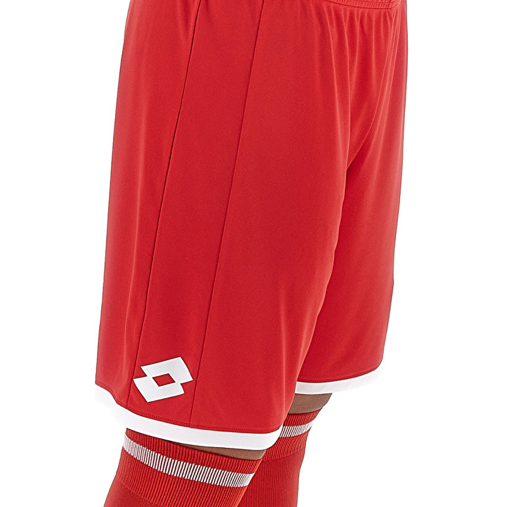 Men Lotto Monza 23 Home Shorts Red | 27693-WPNJ