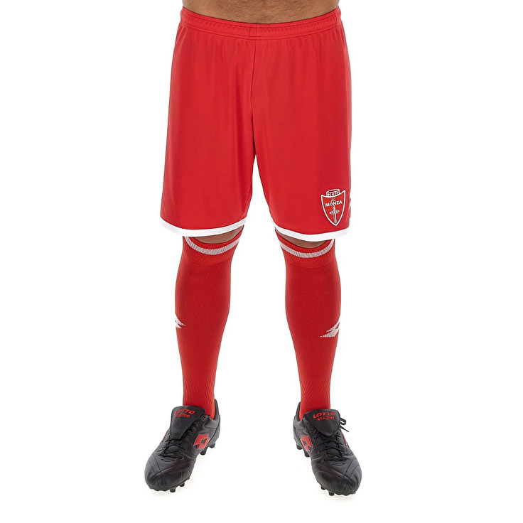 Men Lotto Monza 23 Home Shorts Red | 27693-WPNJ