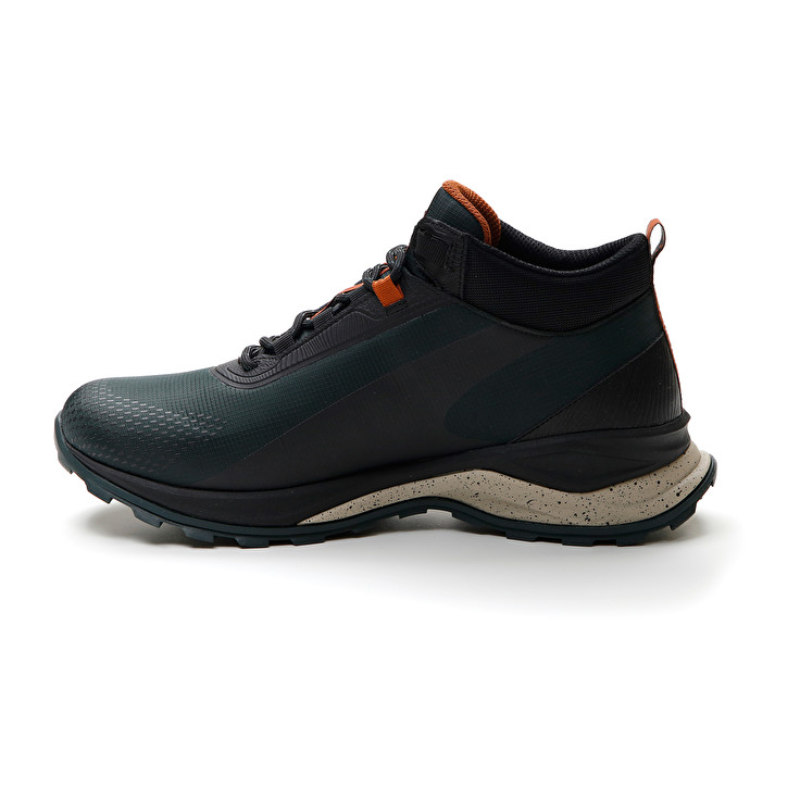 Men Lotto Moonrun 300 Ii Mid Hd Running Shoes Green / Black | 48529-OTIY