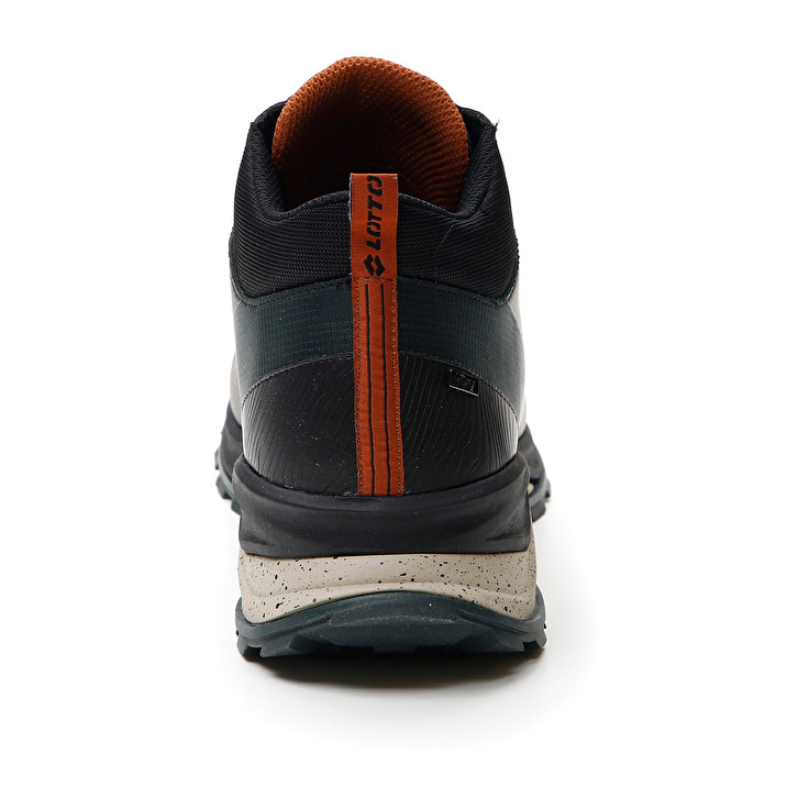 Men Lotto Moonrun 300 Ii Mid Hd Running Shoes Green / Black | 48529-OTIY