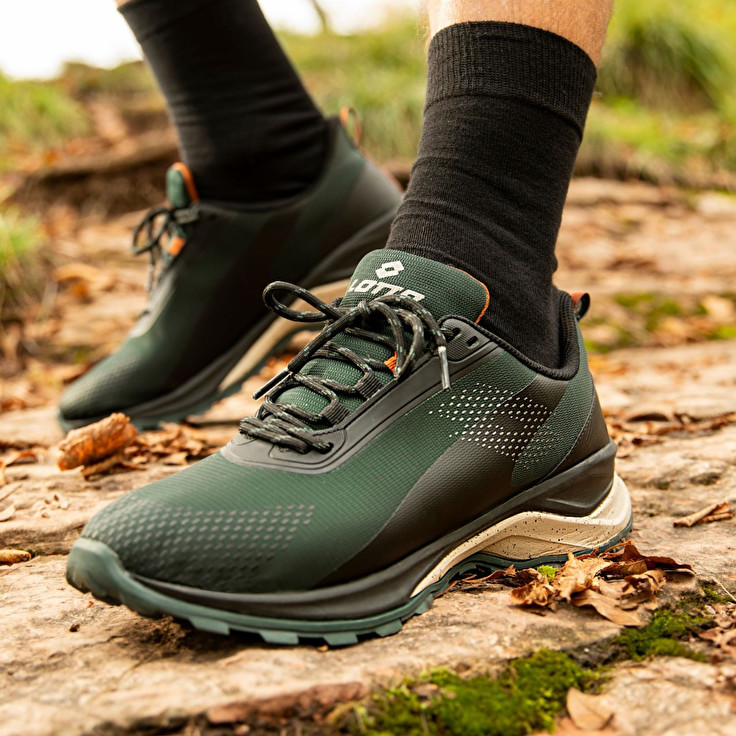 Men Lotto Moonrun 300 Ii Running Shoes Green / Black | 40531-NXCF