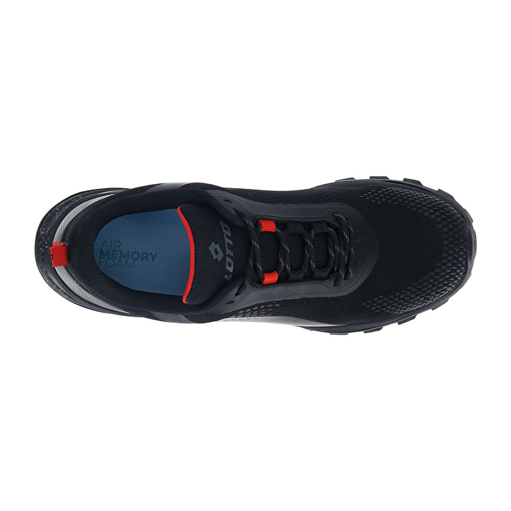 Men Lotto Moonrun 300 Iii Running Shoes Black | 40193-COYP