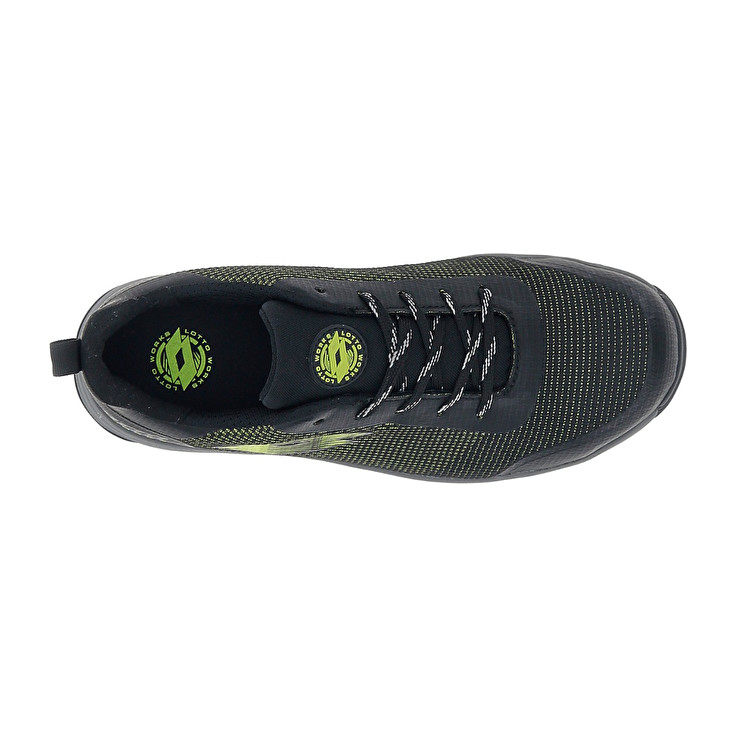 Men Lotto Move 400 S1pl Sr Hro Safety Shoes Black / Green | 03541-BQEA
