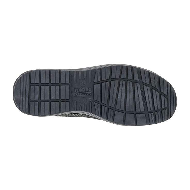 Men Lotto Move 400 S1pl Sr Hro Safety Shoes Black / Green | 03541-BQEA