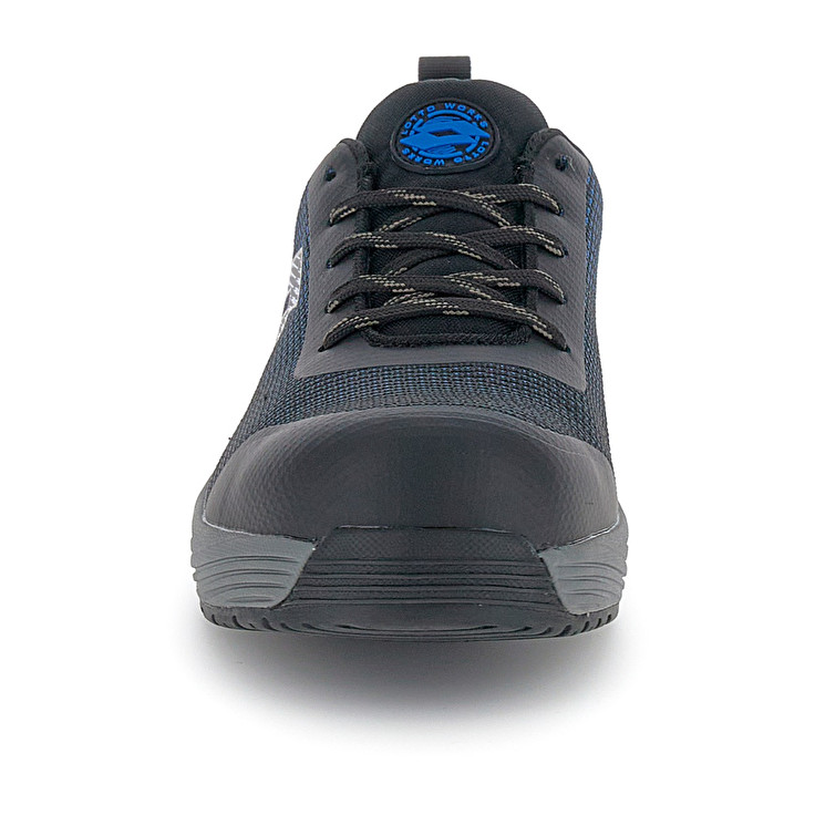 Men Lotto Move 400 S1pl Sr Hro Safety Shoes Black / Blue | 17658-CKXG