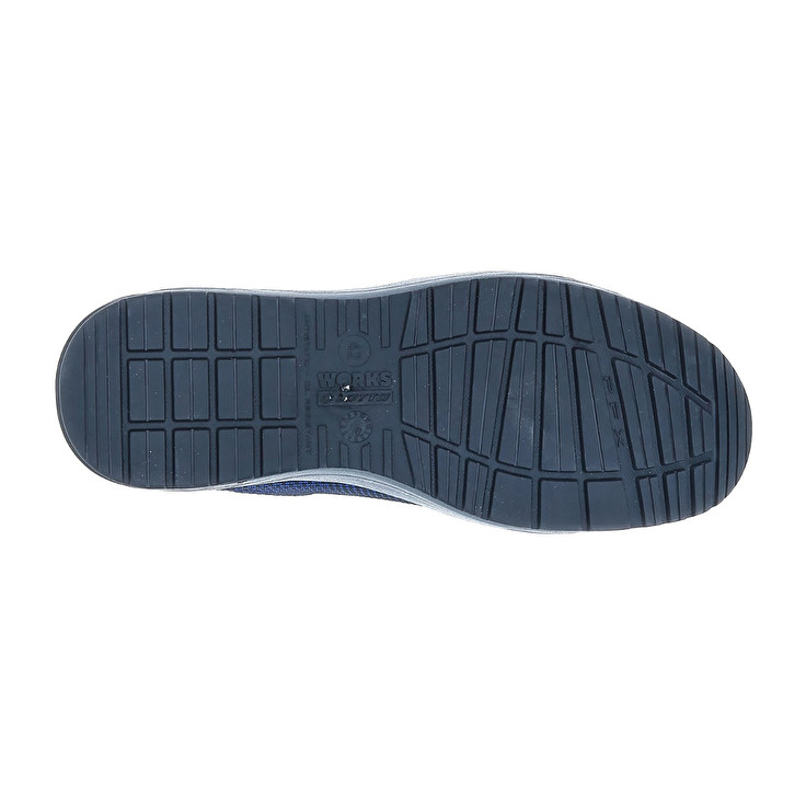Men Lotto Move 400 S1pl Sr Hro Safety Shoes Black / Blue | 17658-CKXG