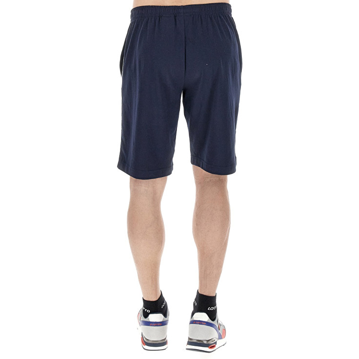Men Lotto Msc Bermuda Ii Shorts Navy / Blue | 73152-MDYP