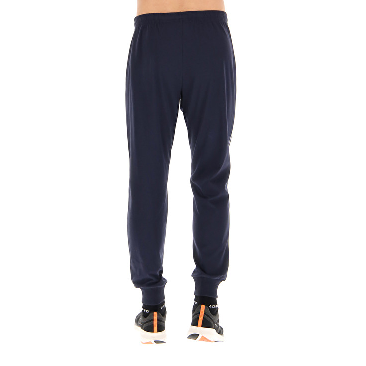Men Lotto Msc Cuff Ii Sport Pants Navy / Blue | 51673-VIGM