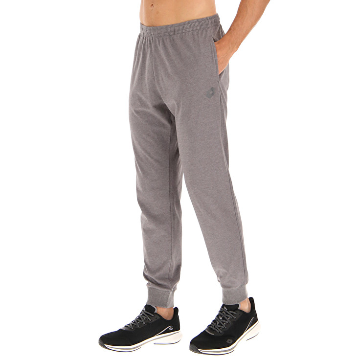 Men Lotto Msc Cuff Mel Sport Pants Grey | 98537-NFET