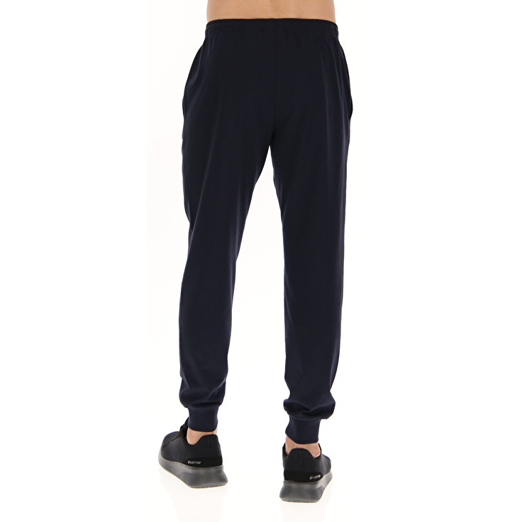 Men Lotto Msc Cuff Sport Pants Navy / Blue | 67023-ULDP