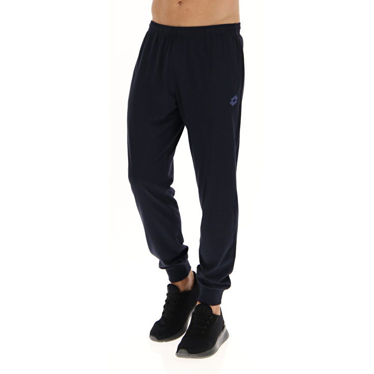 Men Lotto Msc Cuff Sport Pants Navy / Blue | 67023-ULDP